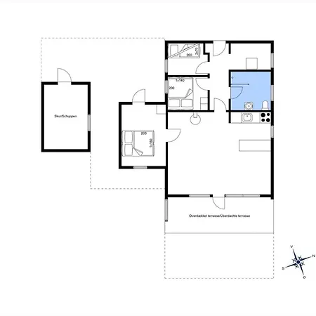 Дом отдыха 447-thisted-kuttervej-13 Тистед